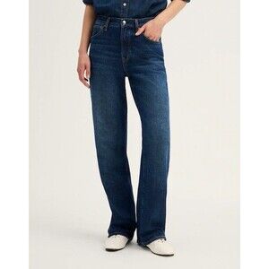 Madewell The Perfect Vintage Wide-Leg Jean Women’s Size 29 Dark Wash High Rise